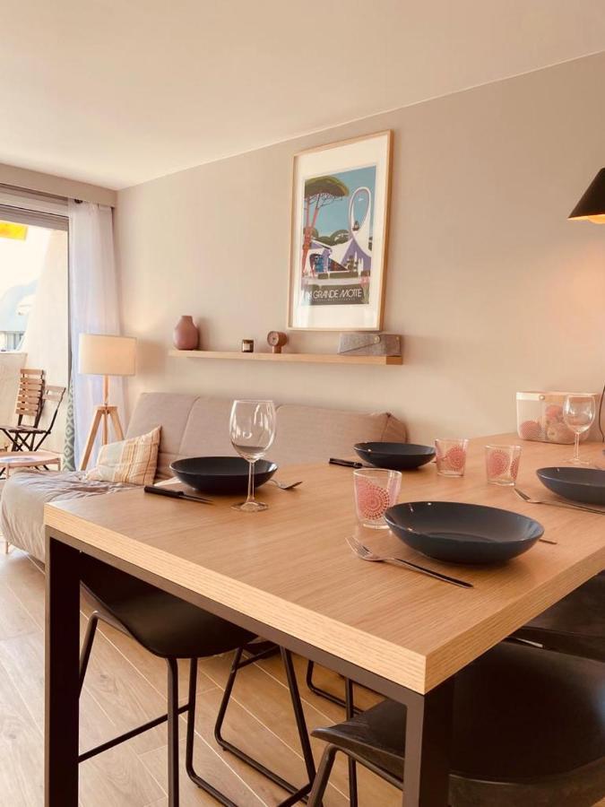 Le Cali, P2 Cabine Dans Une Residence Avec Piscine, Vue Mer Et Parking Prive La Grande-Motte Kültér fotó