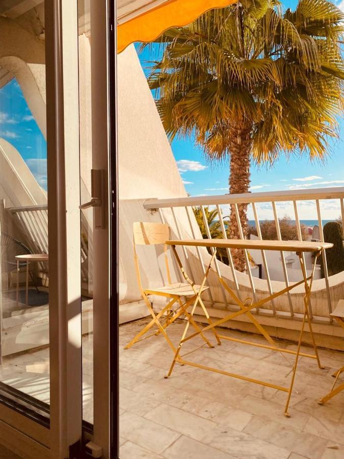Le Cali, P2 Cabine Dans Une Residence Avec Piscine, Vue Mer Et Parking Prive La Grande-Motte Kültér fotó