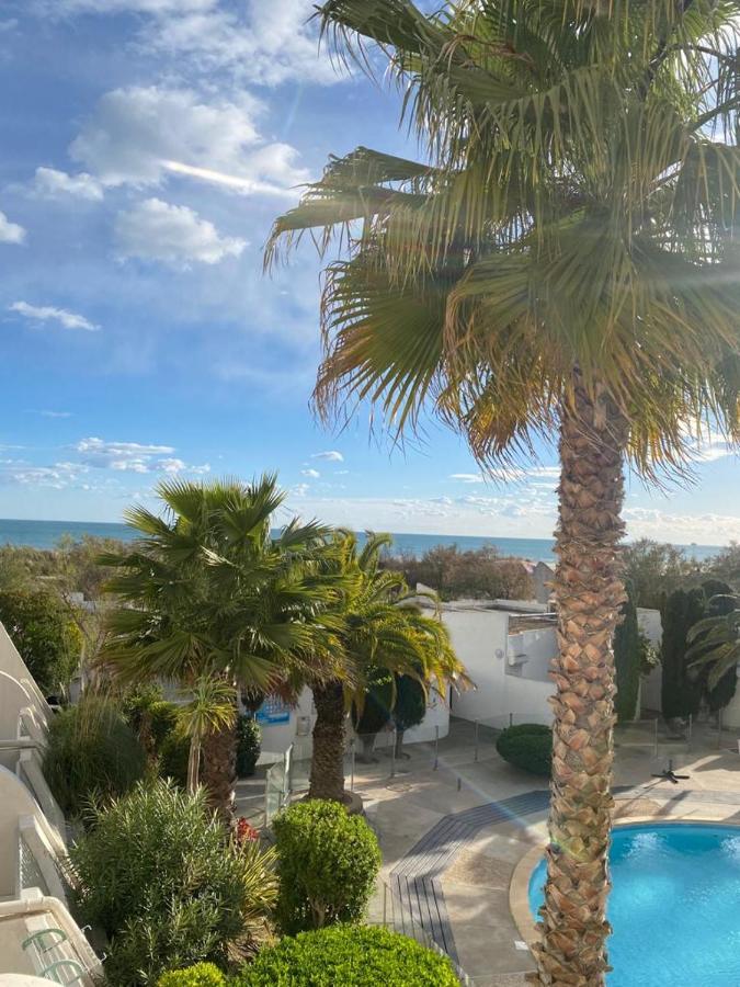 Le Cali, P2 Cabine Dans Une Residence Avec Piscine, Vue Mer Et Parking Prive La Grande-Motte Kültér fotó